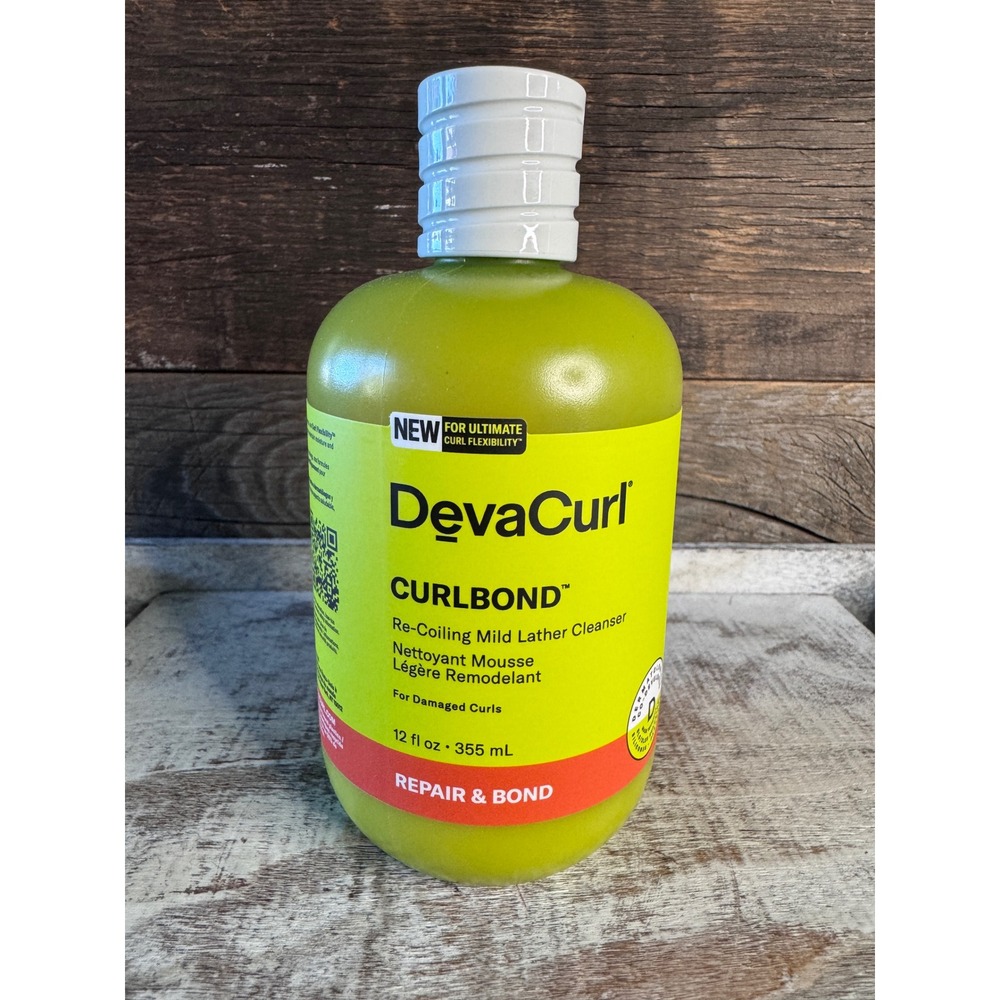 DevaCurl CurlBond Re-Coiling Cleanser Damaged Curls 12oz New Sealed MSRP $32